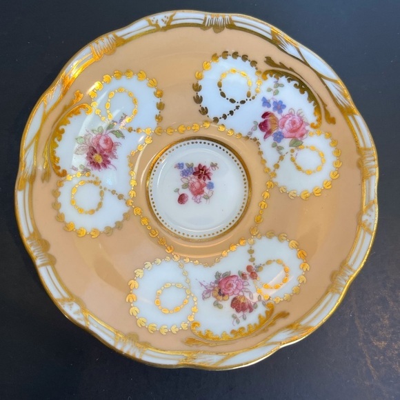 Set of Two Demitasse Cups and Saucers Crescent and Sons England - Picture 9 of 13